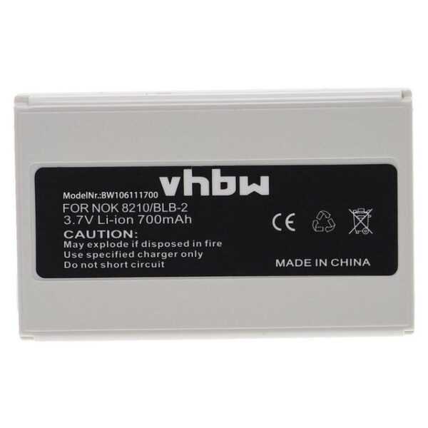 vhbw kompatibel mit Aiptek MPVR Digital Media Smartphone-Akku Li-Ion 700 mAh (3,7 V)