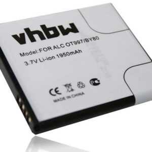 vhbw kompatibel mit Alcatel LinkZone 41, MW41TM, MW41NF, MW41MP, 5271, MW41 Smartphone-Akku Li-Ion 1950 mAh (3,7 V)