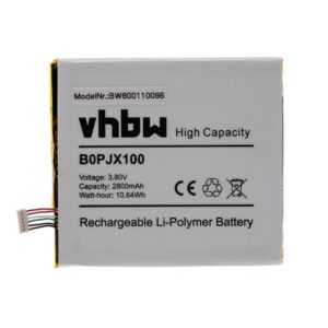 vhbw kompatibel mit HTC Desire D828x, D828w Smartphone-Akku Li-Polymer 2800 mAh (3,85 V)