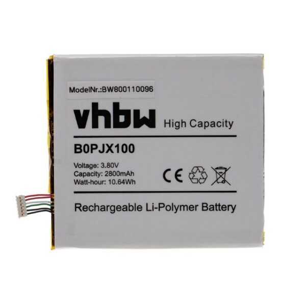 vhbw kompatibel mit HTC Desire D828x, D828w Smartphone-Akku Li-Polymer 2800 mAh (3,85 V)