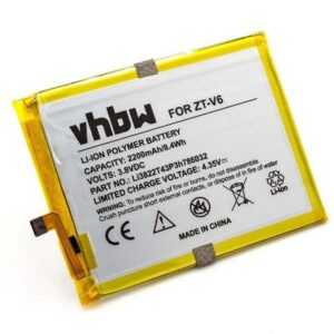 vhbw kompatibel mit Mobistel Cynus F7 4G Smartphone-Akku Li-Polymer 2200 mAh (3,8 V)