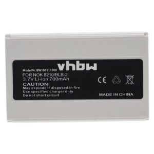 vhbw kompatibel mit Mustek DV4000 Smartphone-Akku Li-Ion 700 mAh (3,7 V)