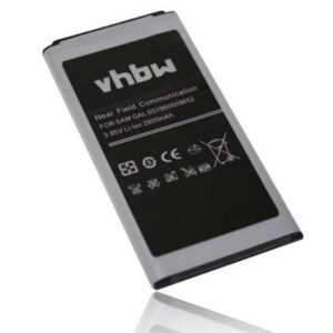 vhbw kompatibel mit Samsung Galaxy SM-G900S, SM-G900T, SM-G900R4, SM-G900R7 Smartphone-Akku Li-Ion 2800 mAh (3,85 V)