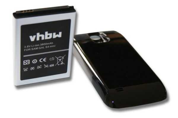 vhbw kompatibel mit Samsung Galaxy Serrano, SHV-E370, SGH-I257 Smartphone-Akku Li-Ion 3800 mAh (3,8 V)