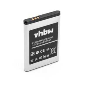 vhbw kompatibel mit Samsung SPH-M305 Smartphone-Akku Li-Ion 850 mAh (3,7 V)