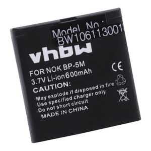 vhbw kompatibel mit Telefunken Eurofon T900 Smartphone-Akku Li-Ion 600 mAh (3,7 V)