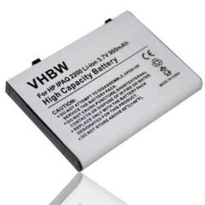 vhbw passend für HP / CompaQ IPAQ H2100, H2200, H2210, H2215, PE2050, Smartphone-Akku 900 mAh