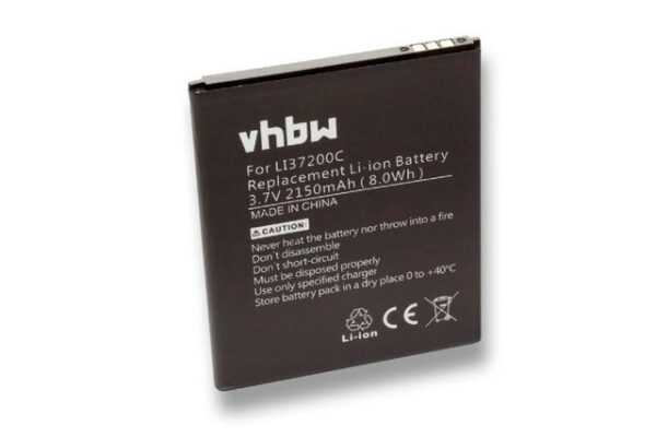 vhbw passend für Hisense E968, EG970, HS-E968, HS-EG970, HS-T968, HS-T970, Smartphone-Akku 2150 mAh