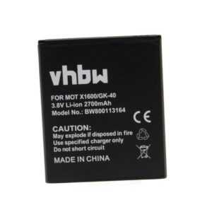 vhbw passend für Motorola Moto XT1600, XT1601, XT1603, XT1607, G5 4G, G5 4G Smartphone-Akku 2700 mAh