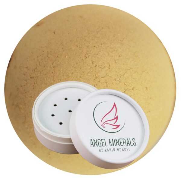 Angel Minerals Vegan Mineral Foundation - Y3 Golden Sky Eco - 5g