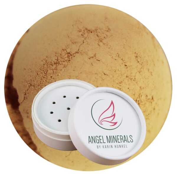 Angel Minerals Vegan Mineral Foundation - Y4 Warm Sand Eco - 5g