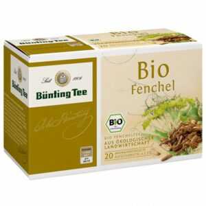 Bünting Bio Fenchel Tee Beutel (2,5g)