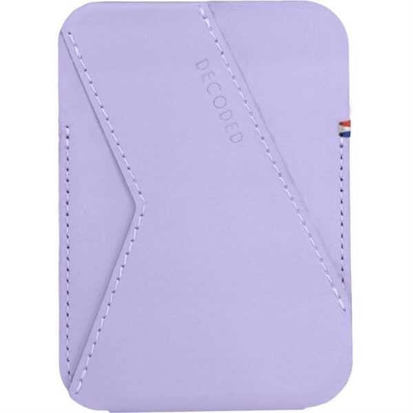 DECODED Decoded Silicone MagSafe Card Stand Sleeve - Dig. Lavender Smartphone-Halterung