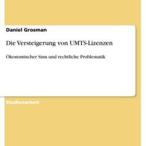 Die Versteigerung von UMTS-Lizenzen