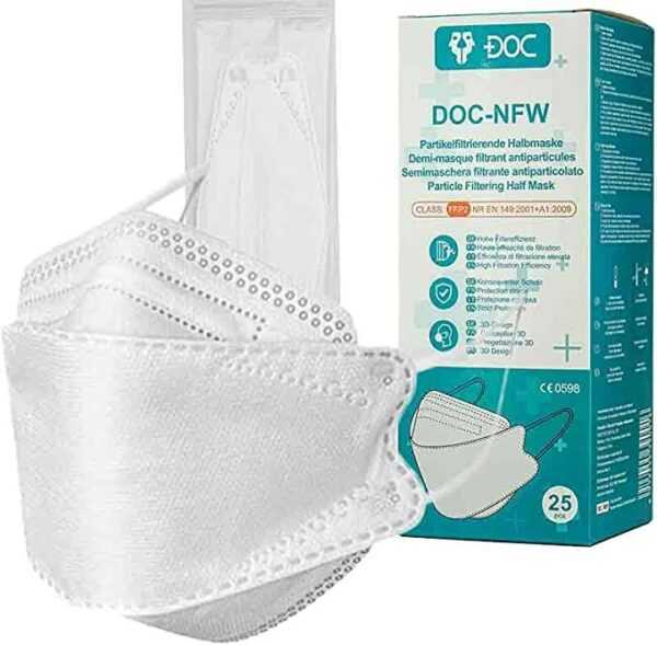 FFP2-Masken DOC - 25er Box- weiss