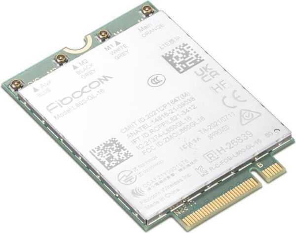 LENOVO ThinkPad Fibocom L860-GL-16 4G LTE CAT16 M.2 WWAN Module (4XC1M72794) - Sonderposten