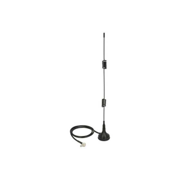 LTE-Antenne TS-9 2-3dBi 90ø starr m. Standfuß schwarz (12480) - Delock