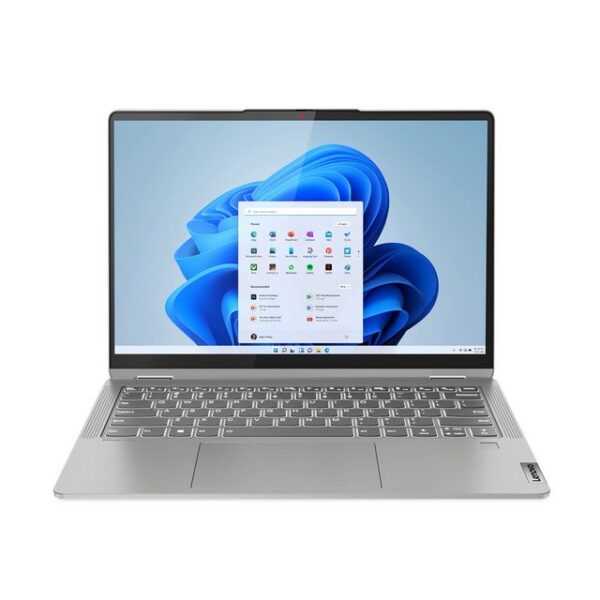 Lenovo IdeaPad Flex 5, fertig eingerichtetes Business-Notebook (35,60 cm/14 Zoll, Intel Core i5 1235U, Intel Iris Xe Graphics, 500 GB SSD, #mit Funkmaus +Notebooktasche)