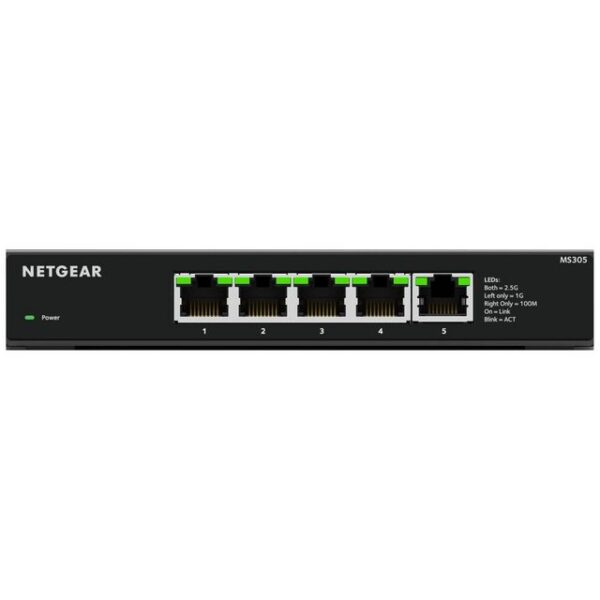 NETGEAR 5 Port Multi-Gigabit 2.5G Ethernet Unmanaged Netzwerk-Switch