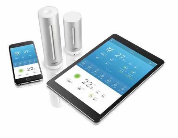 Netatmo Netatmo Urban Weather Station mit App für Smartphones, iPhone, iPad Wetterstation