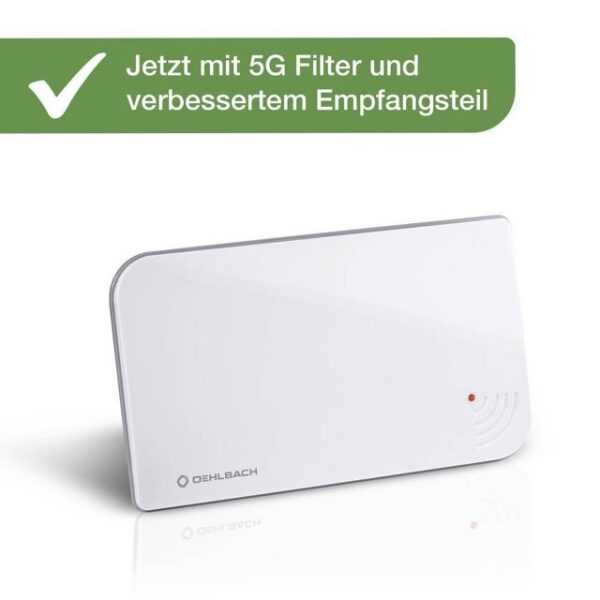 Oehlbach Scope Vision 5G immerantenne für DVB-T2 mit 5G Flachantenne