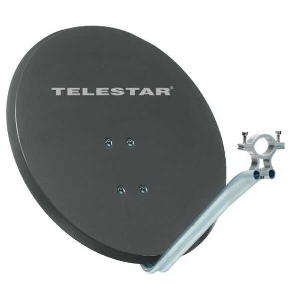 TELESTAR PROFIRAPID 85: SAT-Spiegel 85 cm aus Aluminium inkl. 40 mm LNB-Schelle SAT-Antenne