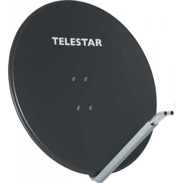 TELESTAR PROFIRAPID 85 cm Sat Antenne aus Aluminium schiefergrau SAT-Antenne