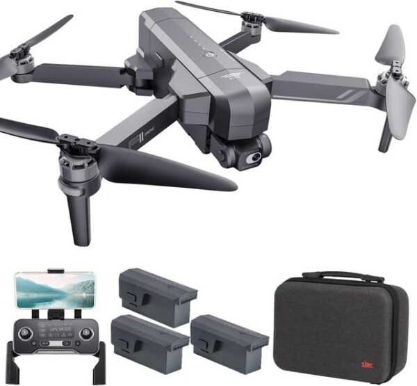 Teeggi 3~5-Tage-Lieferung, SJRC F11S 4K PRO GPS Drohne (3840x2160P), mit EIS Kamera HD, 3km Kontrollabstand, 5G WiFi FPV, 2-Achsen Gimbal)