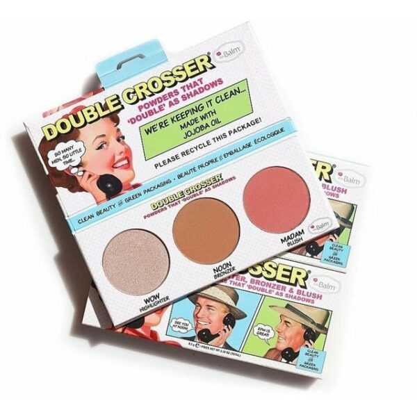 The Balm Bronzer-Puder Double Crosser Konturenpalette Konturenpalette 8.5g