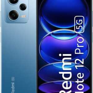 Xiaomi Redmi Note 12 Pro 5G - 5G Smartphone - Dual-SIM - RAM 6GB / Interner Speicher 128GB - OLED-Display - 16,90cm (6,67) - 2400 x 1080 Pixel (120 Hz) - Triple-Kamera 50 MP, 8 MP, 2 MP - front camera 16 MP - himmelblau (MZB0D2VEU)