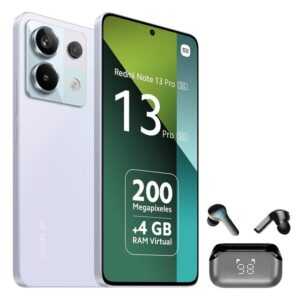 Xiaomi Redmi Note 13 Pro 5G 12+512GB Smartphone & Bluetooth Kopfhörer Handy (512 GB Speicherplatz, 200 MP Kamera)