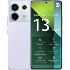 Xiaomi Redmi Note 13 Pro 5G 256 GB / 8 GB - Smartphone - aurora purple Smartphone (6,67 Zoll, 256 GB Speicherplatz)