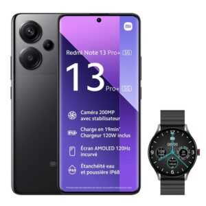 Xiaomi Redmi Note 13 Pro+ 5G 8+256GB Smartphone & Smartwatch Handy (6.67 Zoll, 256 GB Speicherplatz, 200 MP Kamera)