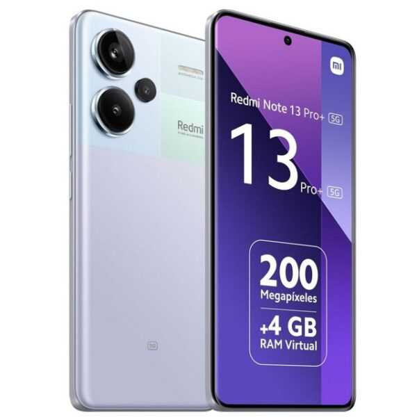 Xiaomi Redmi Note 13 Pro+ 5G Smartphone (16,94 cm/6.67 Zoll, 512 GB Speicherplatz, 200 MP Kamera, 120W HyperCharge)