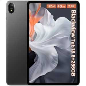 blackview Tab18(8+256) Tablet (12", 256 GB, 4G LTE, Android 13)