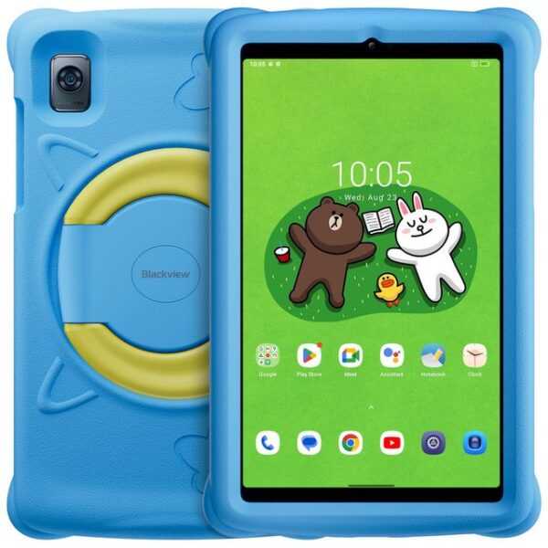 blackview Tab60Kids Tablet (8.68", 128 GB, 4G LTE, Android 13, 6050mAh Akku, iKids App)