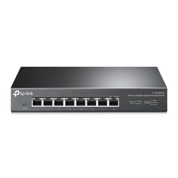 tp-link TP-LINK 8-Port 2.5G Multi-Gigabit Desktop Switch Netzwerk-Switch