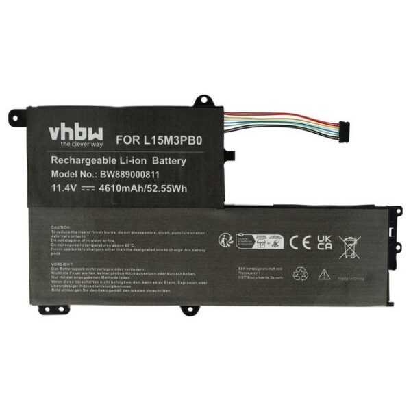 vhbw kompatibel mit Lenovo IdeaPad Flex 14 Series Laptop-Akku Li-Ion 4610 mAh (11,4 V)