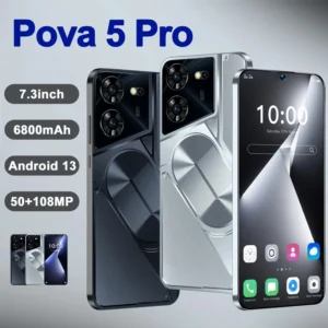 5G Original Mobile Phone Pova 5 Pro Smartphone 7.3HD Screen 16G+1T 6800Mah 50MP+108MP Android13