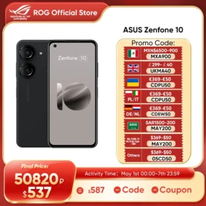 ASUS Zenfone 10 5G Snapdragon 8 Gen 2 5.9 " Ecrã AMOLED 144Hz Bateria 4300mAh IP68 Impermeável