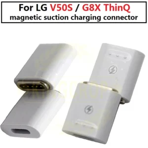 Adaptador magnético do conector do carregamento da sucção G8X LG V50S ThinQ 5G LM-V510N V510