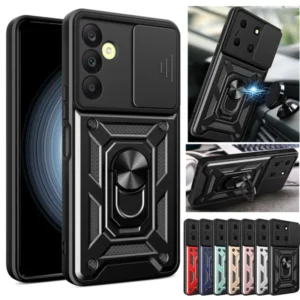 Armor Case For Samsung Galaxy A15 A25 A35 A55 5G A05 A05S A14 A24 A34 A54 A13 A33 A53 A73 Cover Ring