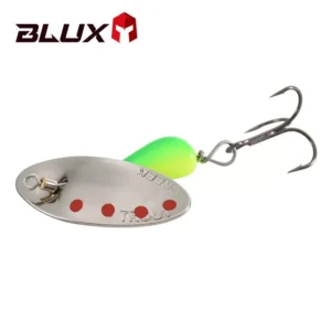 BLUX AR-S Blade Rotating Spinner 3.5g Metal Lure Brass Hard Artificial Spoon Bait Copper Freshwater