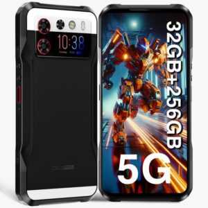 DOOGEE DOOGEE V20S 5G Outdoor-Handy ohne Vertrag, 32GB+256GB(TF 2TB) Handy (6.43 Zoll, 256 GB Speicherplatz, 50 MP Kamera, Dimensity 6020 Octa-Core 2,2 GHz 7 nm)