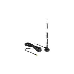 Delock - Antenne lte gsm utms sma 5dBi starr, magn. Standf. sw (12427)