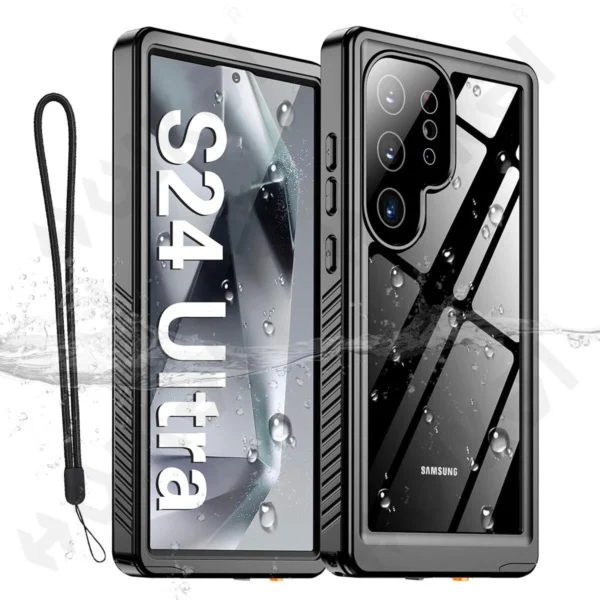 IP68 Shellbox Waterproof Case For Samsung Galaxy S24 S23 S22 Ultra FE A54 A14 A34 5G Metal Aluminum