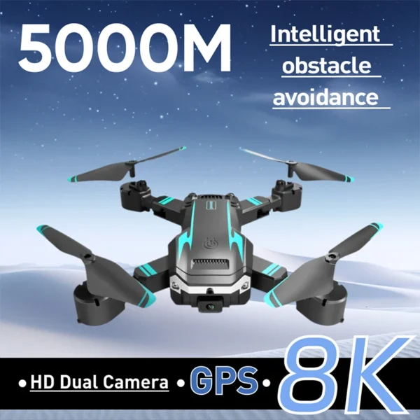 KBDFA G6 Drone 8k Profesional 4K HD Camera Optical flow Foldable 5G Aerial Photography Drone