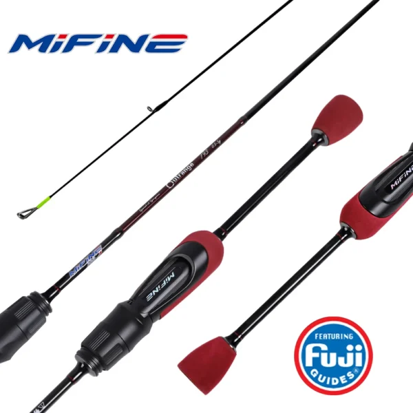 MIFINE OUTRANGE UL Ultralight Spinning Fishing Rod Lure 0.5-5G 30T Carbon Fiber Fuji/RA Rings Hollow