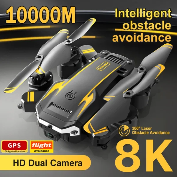 New G6Pro Drone Professional 8K GPS Dual Camera 5G Obstacle Avoidance Optical Flow Positioning