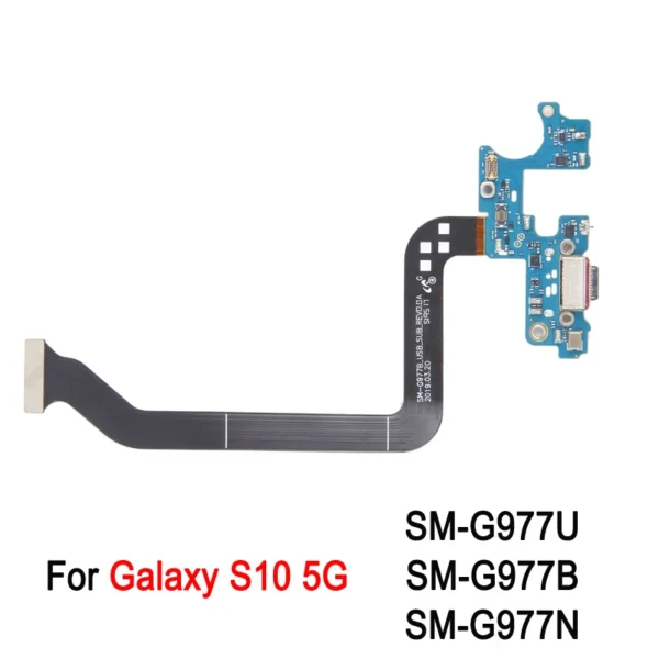 Porta de carregamento cabo flex para samsung galaxy s10 5g edição sm-g977u us/edição sm-g977b